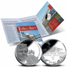 Van Nelle 5 euro 2015 zilver proof